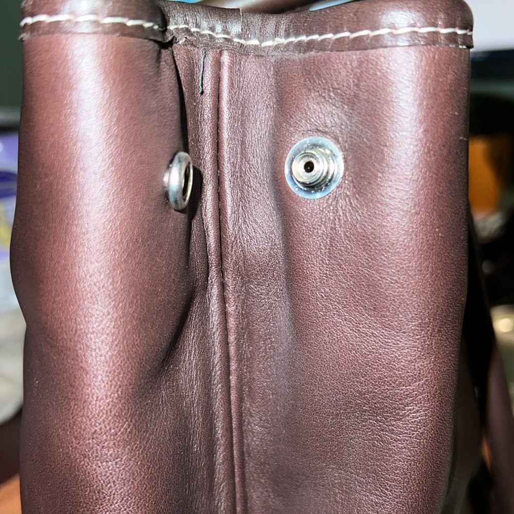 Coach Hamptons 7757 brown leather large tote/carryall handbag - Picture 10 of 10